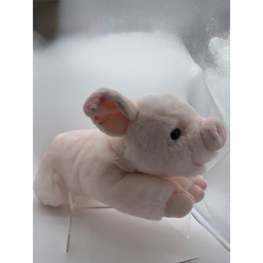 Miyoni by Aurora Pig Plush Pink Stuffed Animal Piglet Excellent Condition 16in
